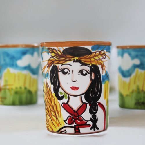 Bicchiere La Donna del Grano