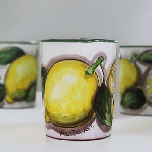 Bicchiere Limone Realistico