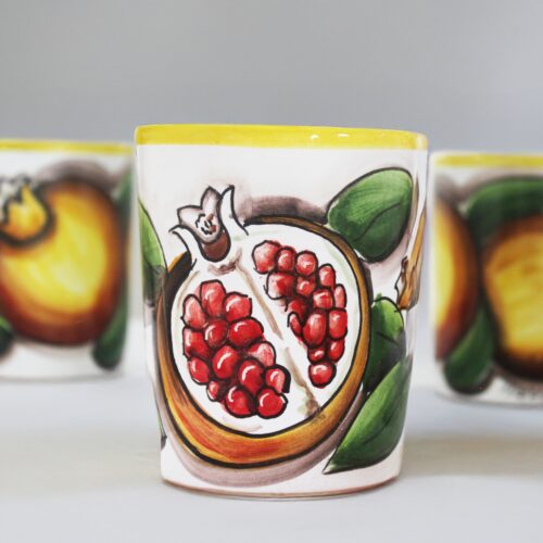 Bicchiere Melograno Realistico