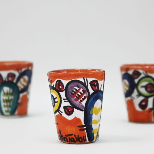 Bicchierino Fico d'India Stilizzato