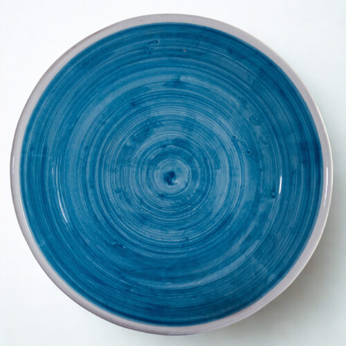 Piatto Fondo Celeste