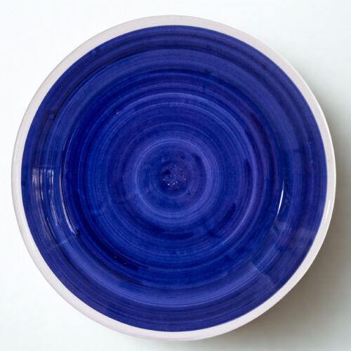 Piatto Fondo Blu Cobalto
