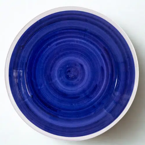 Piatto Fondo Blu Cobalto
