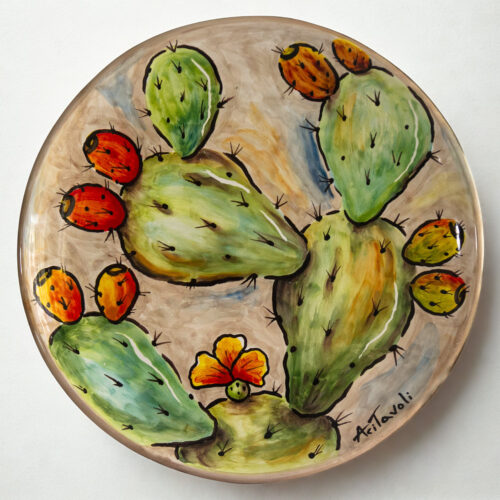 Piatto Piano Fico d'India Vulcano