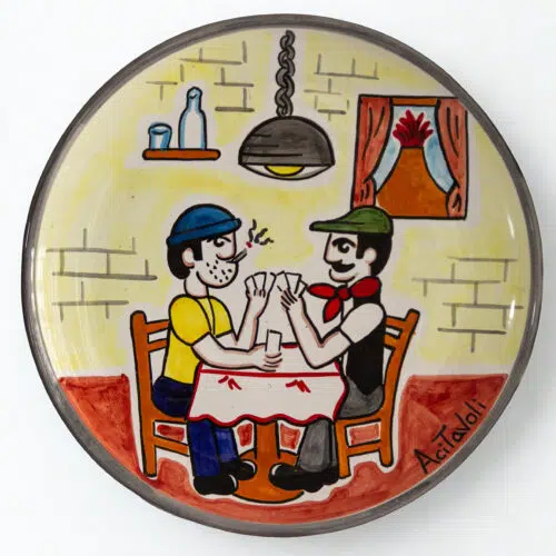Piatto Piano la Giocata a Carte