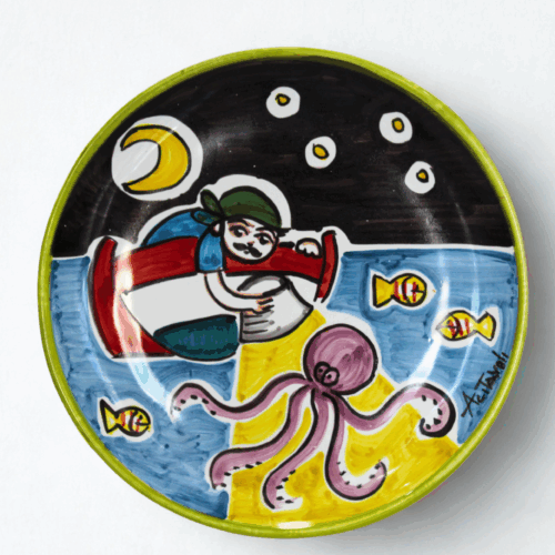 Piatto Piano la Pesca con la Lampara