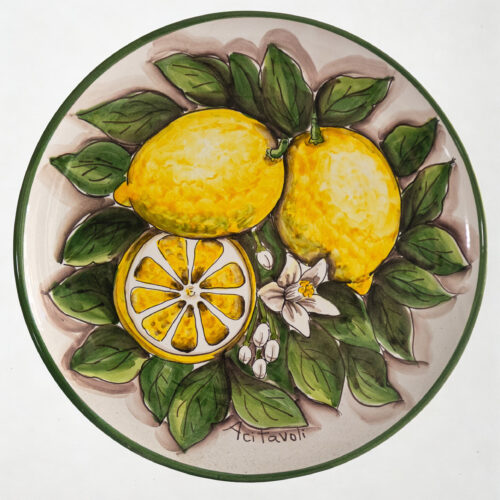 Piatto Piano Limone Realistico