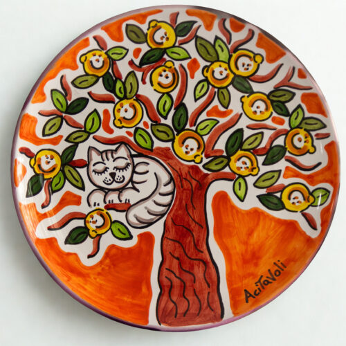 Piatto Piano Limone Fumettistico