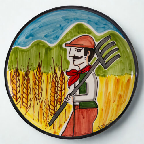 Piatto Piano l'Uomo del Grano