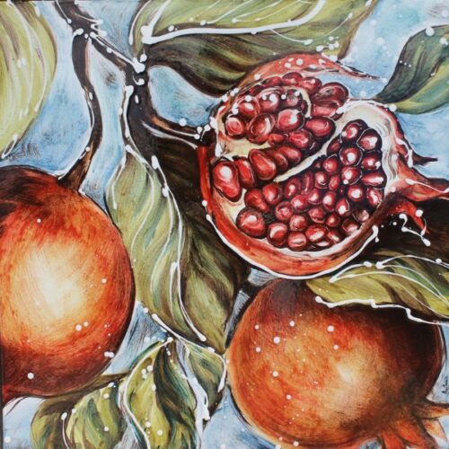 Tavolo Melograni Siciliani